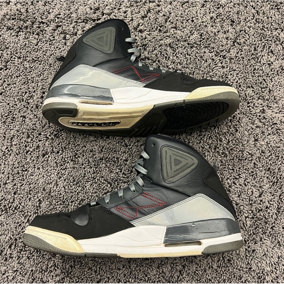 Jordan Flight SC-3 Anthracite Black Gray White 629877-015 High Top Size 12 - Picture 8 of 10